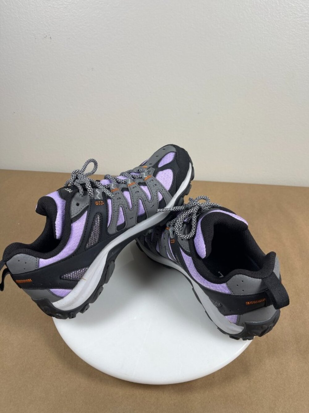 Merrell J037012 Gore-Tex Hiking Shoes Womens 7.5 Purple Gray Waterproof - Picture 8 of 10